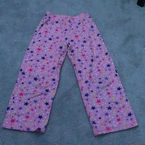 star fuzzy pants